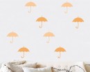 Umbrella Pattern Wall Decal Umbrella Pattern Wall Decal Nursery Modern Vinyl Sticker
